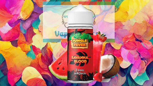 Jungle Fever- Savanna Blood 24ml Zero Nicotine Longfill