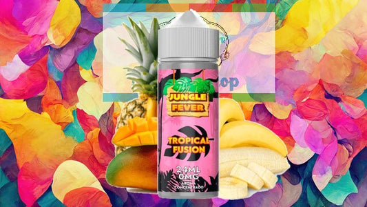 Jungle Fever-Tropical Fusion 24ml Zero Nicotine Longfill
