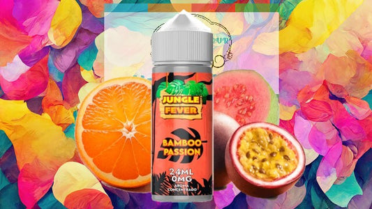 Jungle Fever-Bamboo Passion 24ml Zero Nicotine Longfill