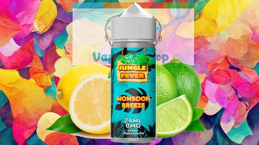 Jungle Fever-Monsoon Breeze 24ml Zero Nicotine Longfill