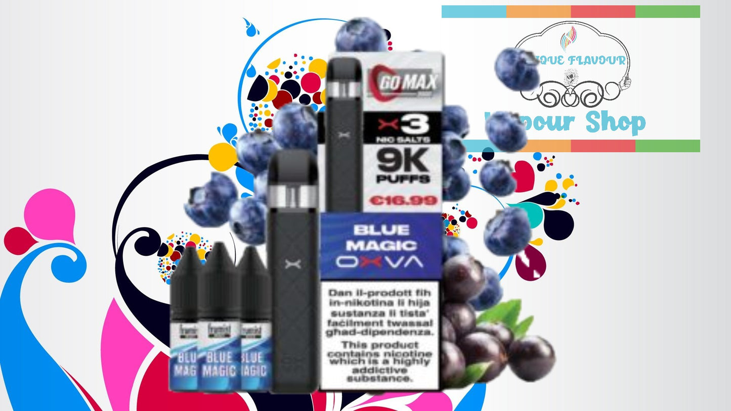 Frumist GoMax 9k Puffs – Blue Magic