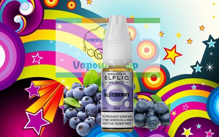 ELFLIQ-Blueberry Nic Salts 10ml