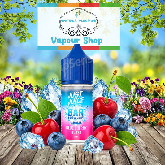 Just Juice Below Zero Blue Cherry Blast 12ml Longfill