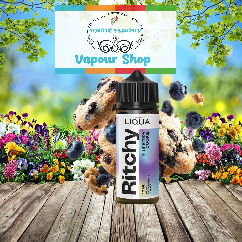 Ritchy by Liqua Blueberry Cookie 10ml/120ml