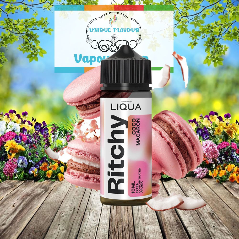 Ritchy by Liqua Coco Macaroon 10ml/120ml