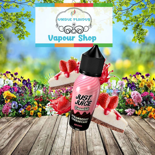 Just Juice Desserts Strawberry Cheesecake Flavor Shot 12/60ml