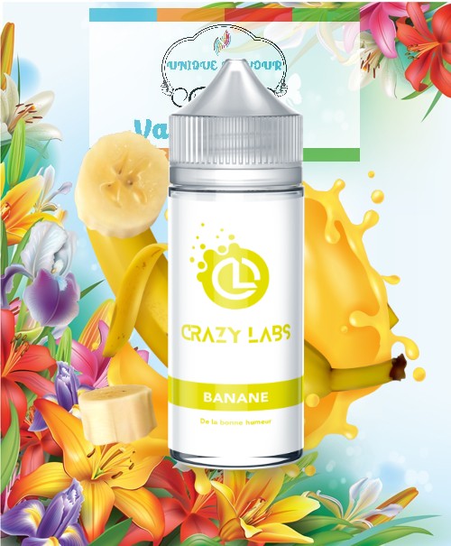 Crazy Labs-Banana - Shortfill -0mg