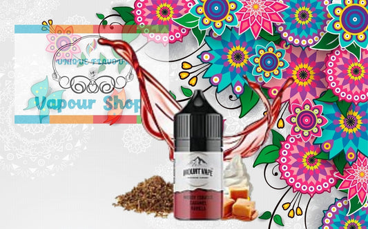 Mount Vape Woody Tobacco Caramel Vanilla Flavor Shoot Longfill 10/30ml