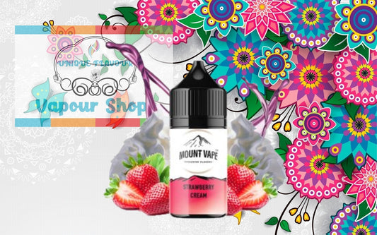 Mount Vape Strawberry Cream Flavor Shoot Longfill 10/30ml