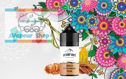 Mount Vape Tobacco Salted Caramel Pecan Flavor Shoot Longfill 10/30ml