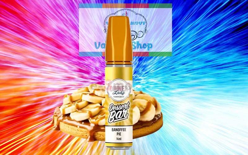 Dinner Lady Dessert Bar Banoffee Pie