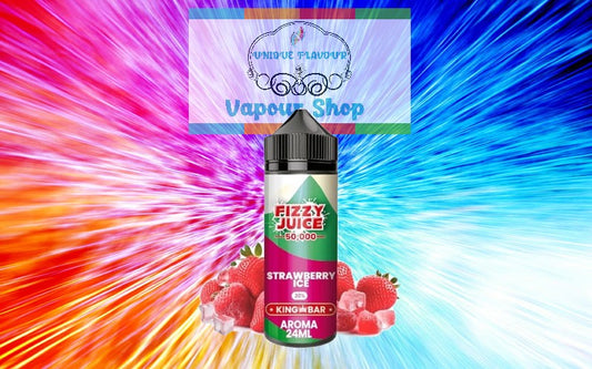 Fizzy Juice King Bar Strawberry Ice
