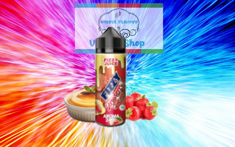 Fizzy Juice Strawberry Custard