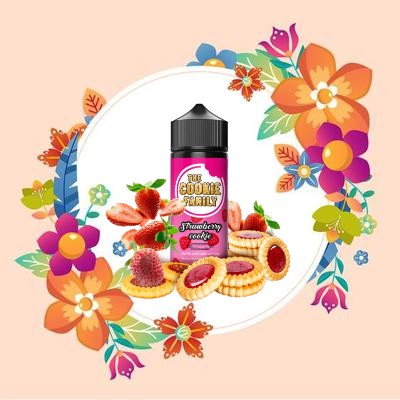 Mad Juice The Cookie Family Strawberry Cookie Flavor Shot 15/60ml