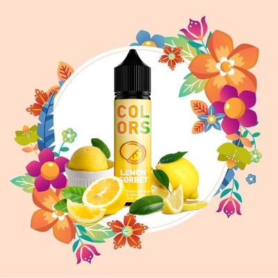 Mad Juice Colors Lemon Sorbet Flavor Shot 15/60ml