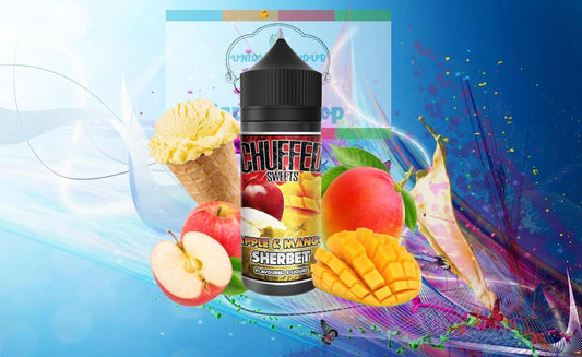 Chuffed Sweets - Apple and Mango Sherbet Shortfill 100ml
