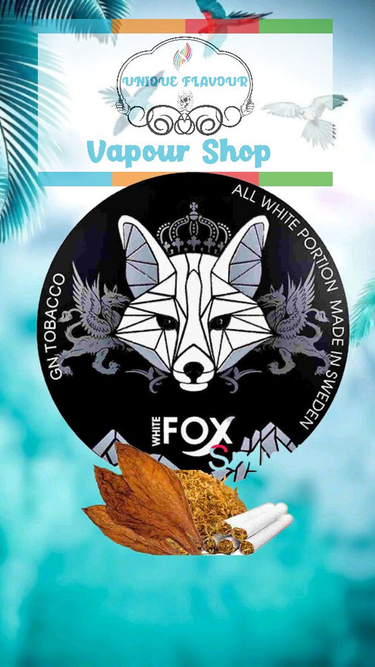 White Fox Black Slim All White