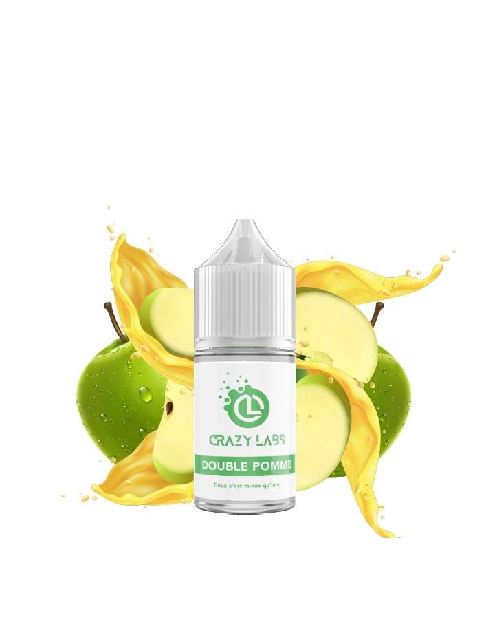Crazy Labs-Concentrate -Double Apple - 30ML-0mg