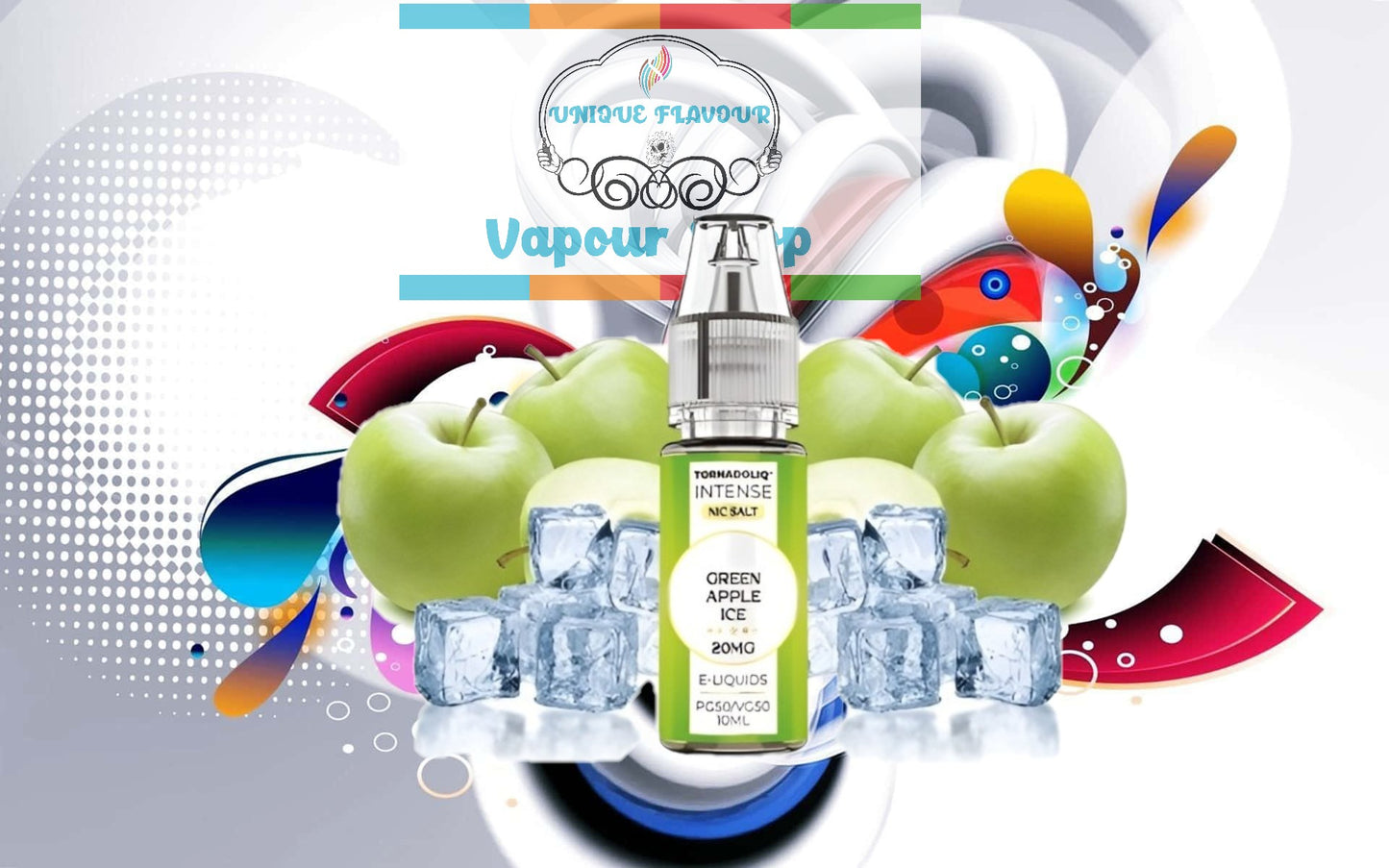 Tornadoliq-Green Apple Ice Nic Salt