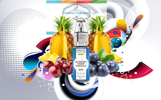Tornadoliq-Blueberry Cherry Pineapple Nic Salt 10ml