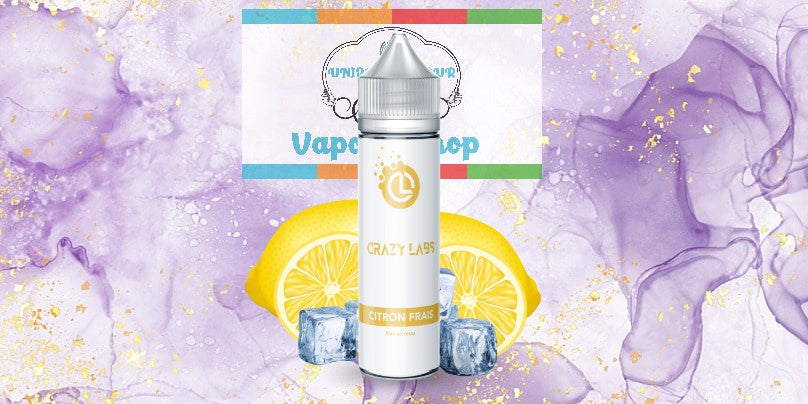 Fresh Lemon - 75ML - Crazy Labs Shortfill