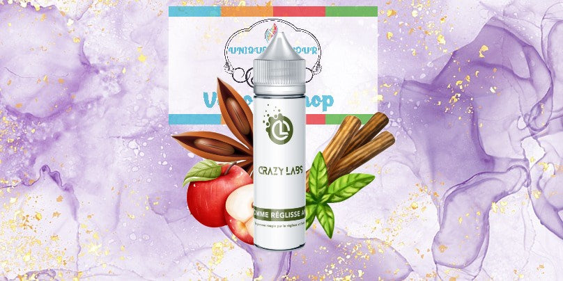 Crazy Labs-Apple Licorice Anise - Shortfill-0mg