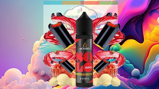 Bombo Solo Juice Drakulin Ice Cream Flavor Shot Longfill 15/60ml