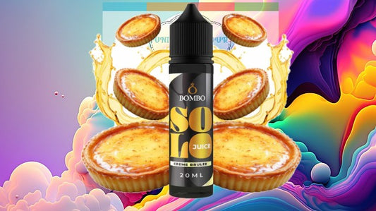 Bombo Solo Juice Creme Brulee Flavor Shot Longfill 15/60ml