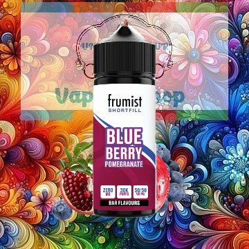 Frumist– Blueberry Pomegranate- 50/50 Shortfill 100ml