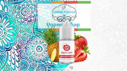 Crazy Labs-Pineapple Strawberry - 30ML Concentrate