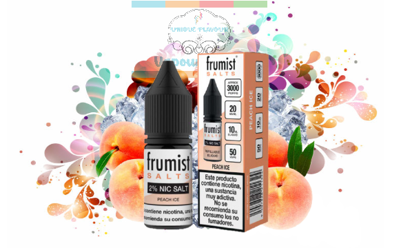 Frumist Peach Ice Nic Salts 10ml