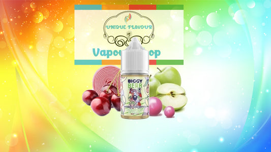 Biggy Bear Apple Cherry Bubble Gum Concentrate 30ml