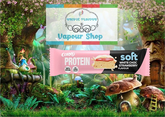 Corny Protein Bar Soft Strawberry White Chocolate