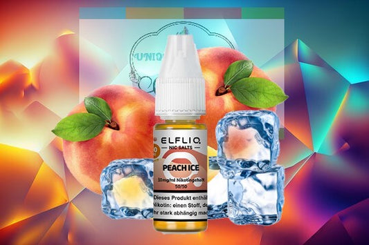 Elfliq - Peach ice Nic Salts 10ml
