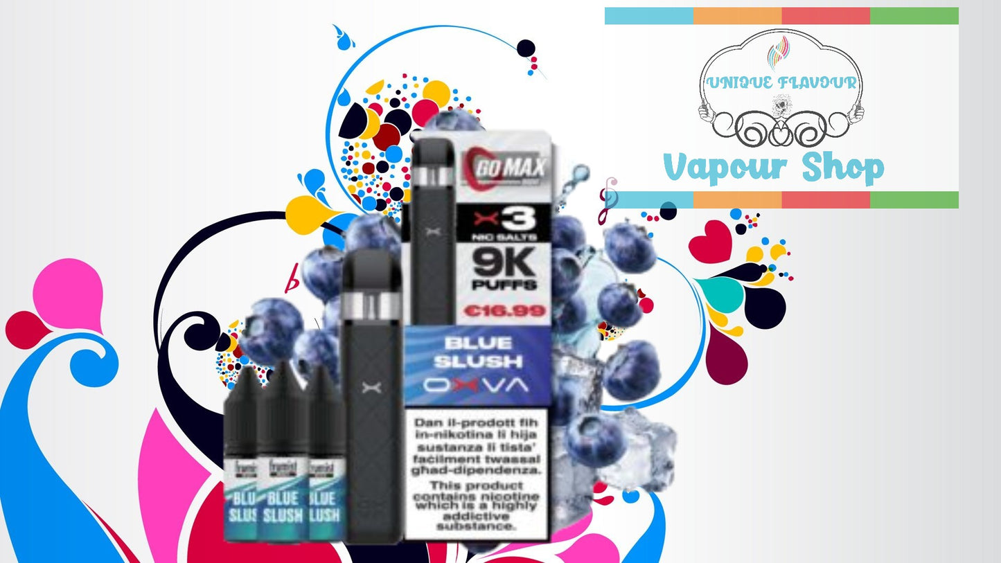 Frumist GoMax 9k Puffs – Blue Slush