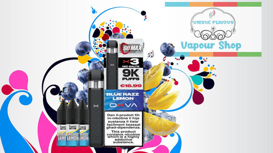 Frumist GoMax 9k Puffs – Blue Razz Lemonade