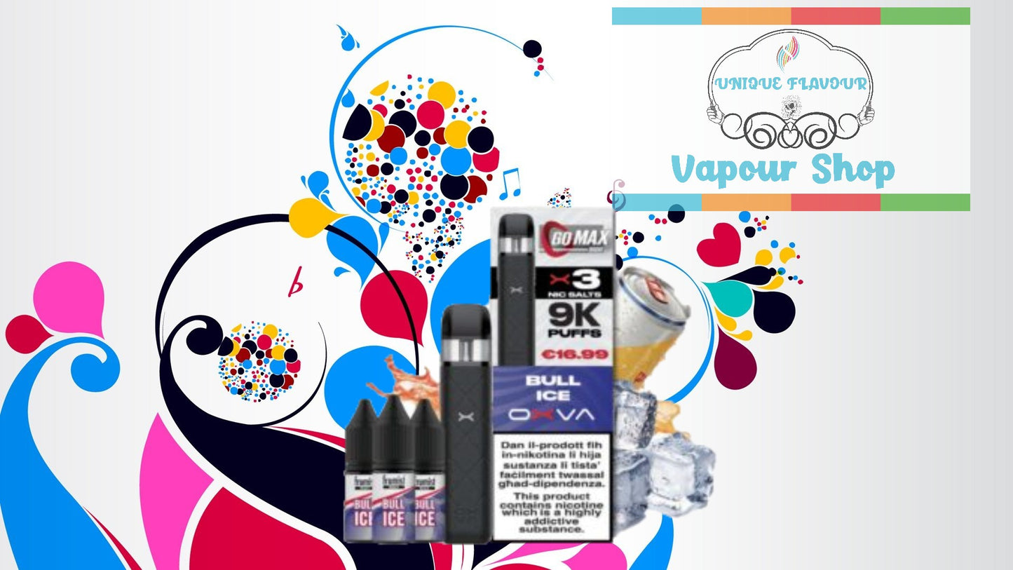 Frumist GoMax 9k Puffs – Bull Ice