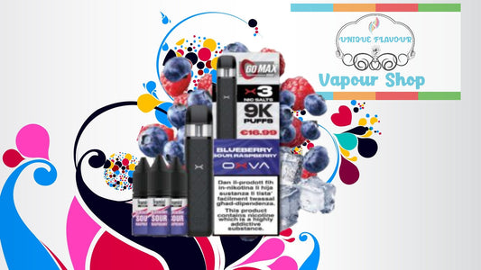 Frumist GoMax 9k Puffs – Blueberry Sour Raspberry