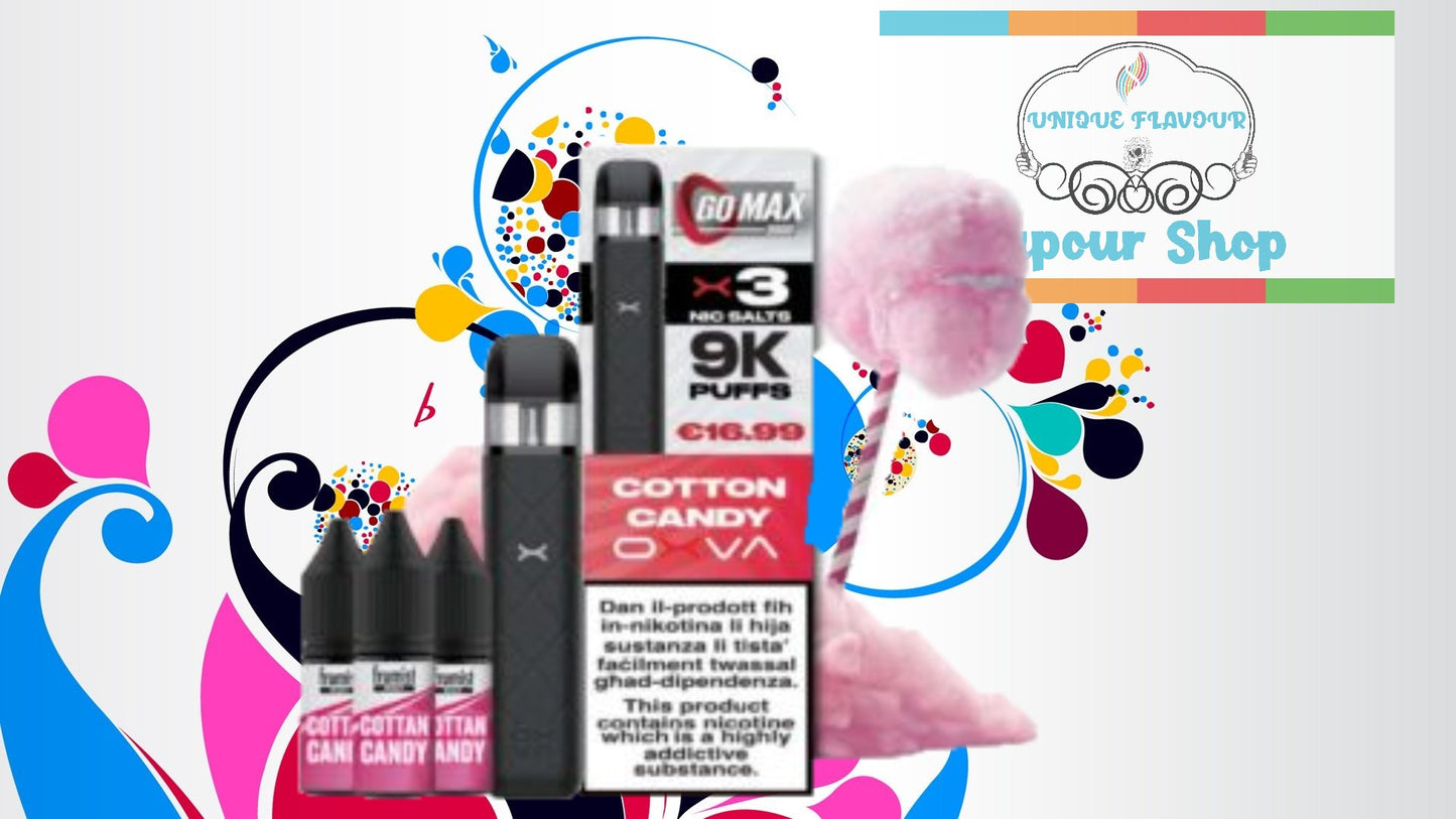Frumist GoMax 9k Puffs – Cotton Candy