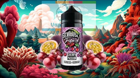 Seriously Tropical- Cherry Passion  100ml Shortfill