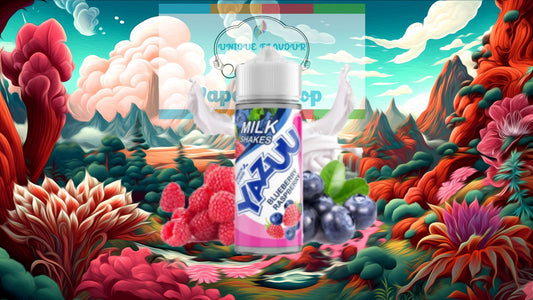 Yazuu Milk-Shakes-Blueberry Raspberry  100ml Shortfill