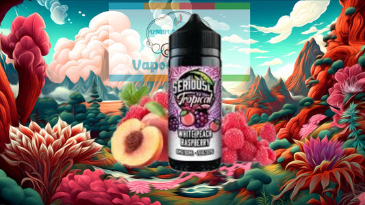 Seriously Tropical-White Peach Raspberry 100ml Shortfill