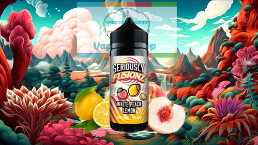 Seriously Fusionz-White Peach Lemon  Shortfill 100ml