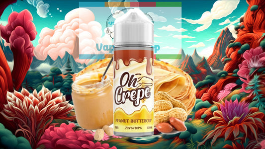 Oh Crepe -Peanut Buttercup Shortfill 100ml