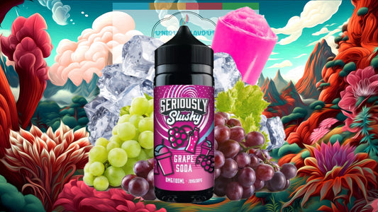 Seriously Slushy -Grape Soda   Shortfill 100ml