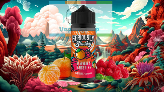 Seriously Slushy-Raspberry Tangerine Shortfill 100ml