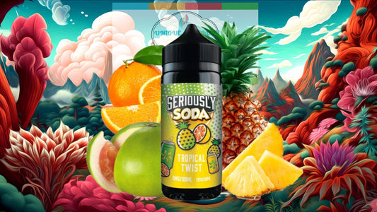 Seriously Soda-Tropical Twist   Shortfill 100ml