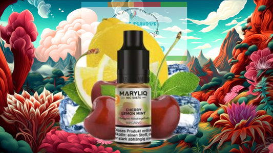 Maryliq -Cherry Lemon Mint Nic Salt 10ml