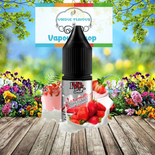 IVG Salt Strawberry Jam Yoghurt 10ml