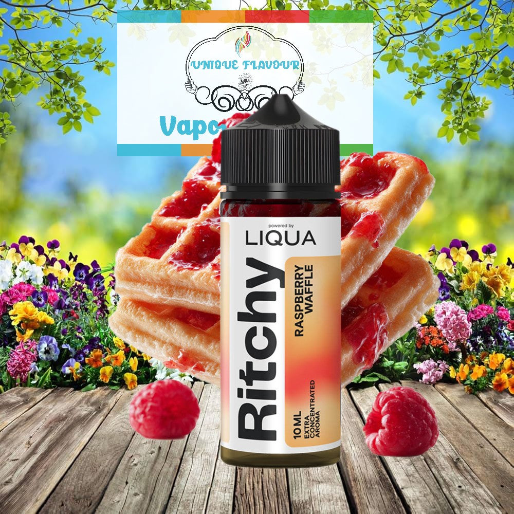 Ritchy by Liqua Raspberry Waffle 10ml/120ml